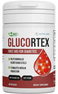 Glucortex capsules for blood sugar support