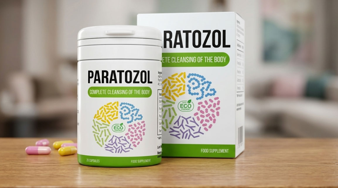 Paratozol antiparasitic capsules — natural botanical formula